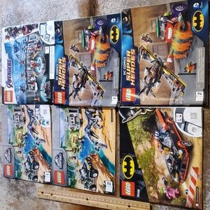 Lego Instruction Booklets set of 6